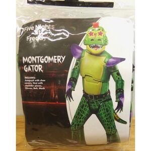 Spirit Costume Five Nights at Freddy's Montgomery Gator Childs Lg‎ 12-14